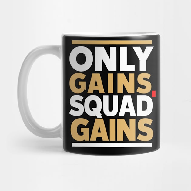 The only gains squad gains all pain no gains by AlishaAycha